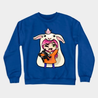 PrincessCubby Snuggles Crewneck Sweatshirt